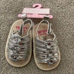 Kenzie Baby glitter sandals BRAND NEW